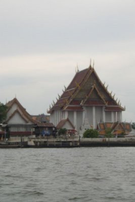 Chao Phraya and a house.