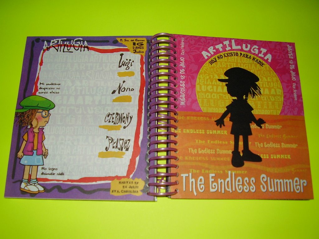 NOVEDADES COOL AGENDA ARTILUGIA