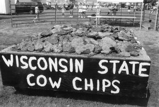 Wisconsin State Cow Chip Throw