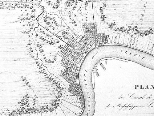 The Third Battle Of New Orleans Map Du Jour 1828 New Orleans And