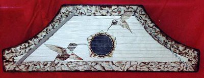 Zither handcrafted by the artist.