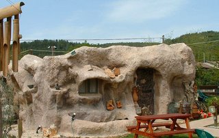 Cave House - outside
