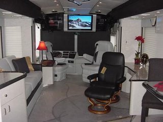 luxury bus 1 - interior