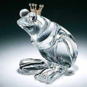 Glass art - Prince Frog