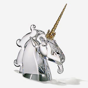 Glass art - Unicorn