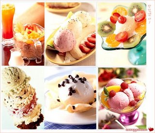 assorted ice cream - look delicious