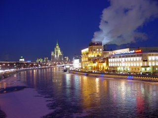 Moscow - the river