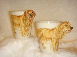 painted cup for dog owner
