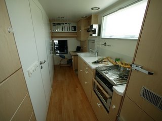 caravan's kitchen