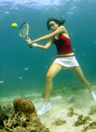 Underwater Tennis