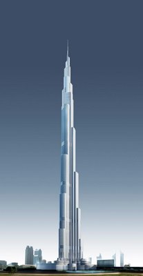 burj dubai skyscrapper, united arab emirates