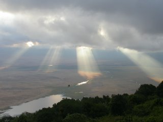 Amanece en el Ngorongoro
