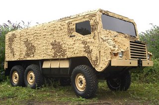 The Pinzgauer 'coffin on wheels' - destined for mine-infested Afghanistan