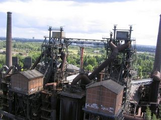 Disused (now) blast furnaces on the Ruhr - the foundation of the EU