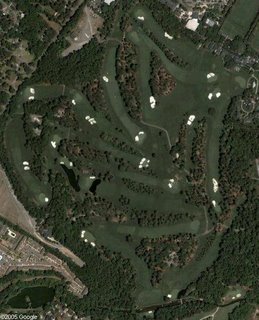 Augusta National satellite view