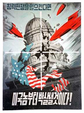 Image result for North Korean Nuclear War Posters