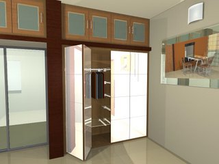 Mirrored Kitchen Cabinet Doors