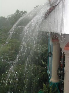 rain, La Ceiba, Honduras