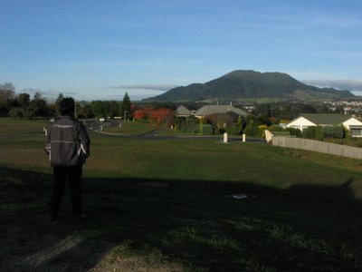 Overlooking Taupo