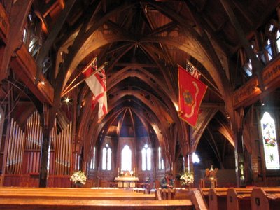 Interior of Old St Paul's Church