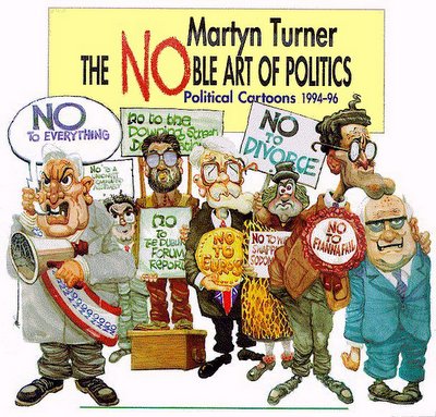 The NOble Art of Politics - Martyn Turner - Political Cartoon