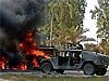 Jeep Feuer Irak