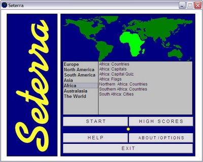Seterra exercises