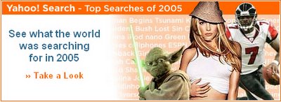 Yahoo 2005 top searches