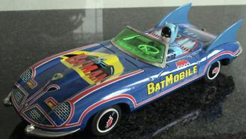 Japanese Friction Bat Mobile from Asc Aoshin, 1960s for sale at Pamono