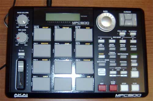 Music Thing: MPC-500 First Shots - Looks real to me!