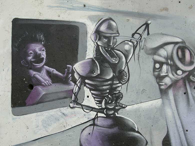 graffiti image captured in granollers, barcelona