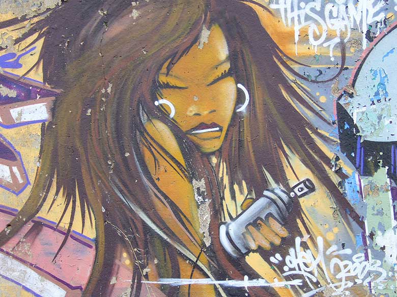 graffiti image captured in granollers, barcelona.