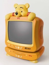 Pooh TV and DVD Player | Tech Ticker