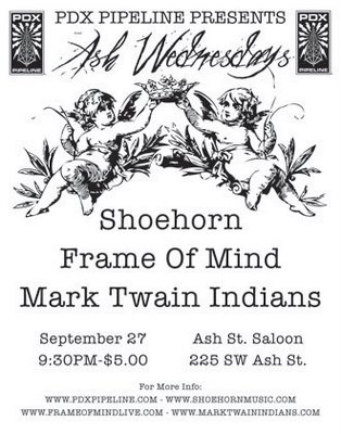 Ash Wednesday returns Sept 27th at Ash St Saloon- Please Join us Ash Wednesday returns Sept 27th at Ash St Saloon- Please Join us