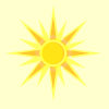 Image: Hot weather symbol