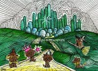 Wizard of Oz Illustration