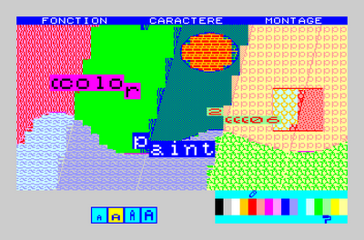 TO7 ColorPaint Screenshot