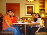 Dinner with Kuya Alex and Ate Jeanne