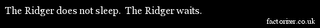 The Ridger Waits