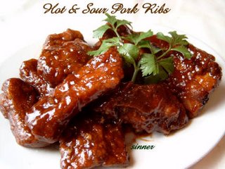 hot and sour spare ribs