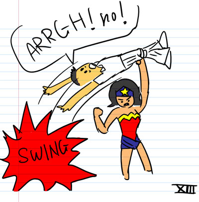 ARRGG! No! - SWING!