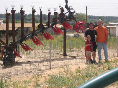 Menorah made of Qassam