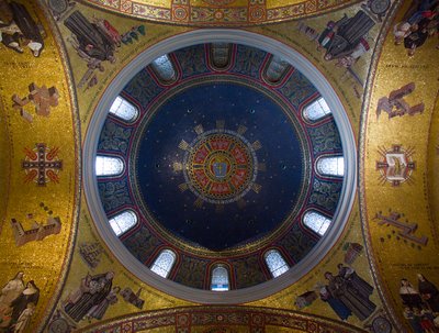 Cathedral Basilica of Saint Louis, in Saint Louis, Missouri - historical dome