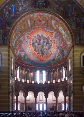 Cathedral Basilica of Saint Louis, in Saint Louis, Missouri - west transept
