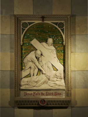 Cathedral Basilica of Saint Louis, in Saint Louis, Missouri, USA - Station of the Cross