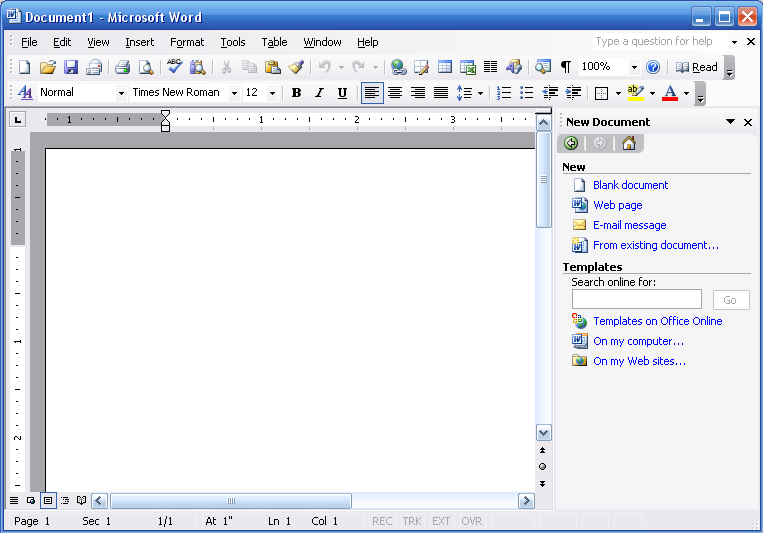 Microsoft Word Vs Open Office Writer  2006