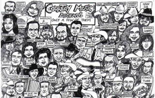Fragment del dibuix Country Music Legends