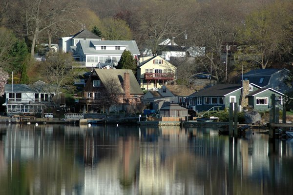Quaint New England Neighborhood