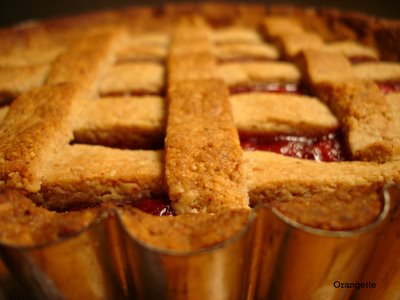 cranberry linzer tart cranberry linzer tart