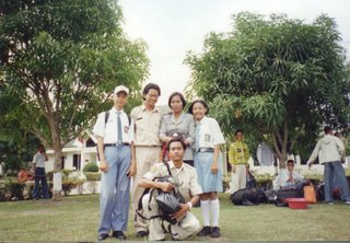 Photo bersama Bunda dan kk senior